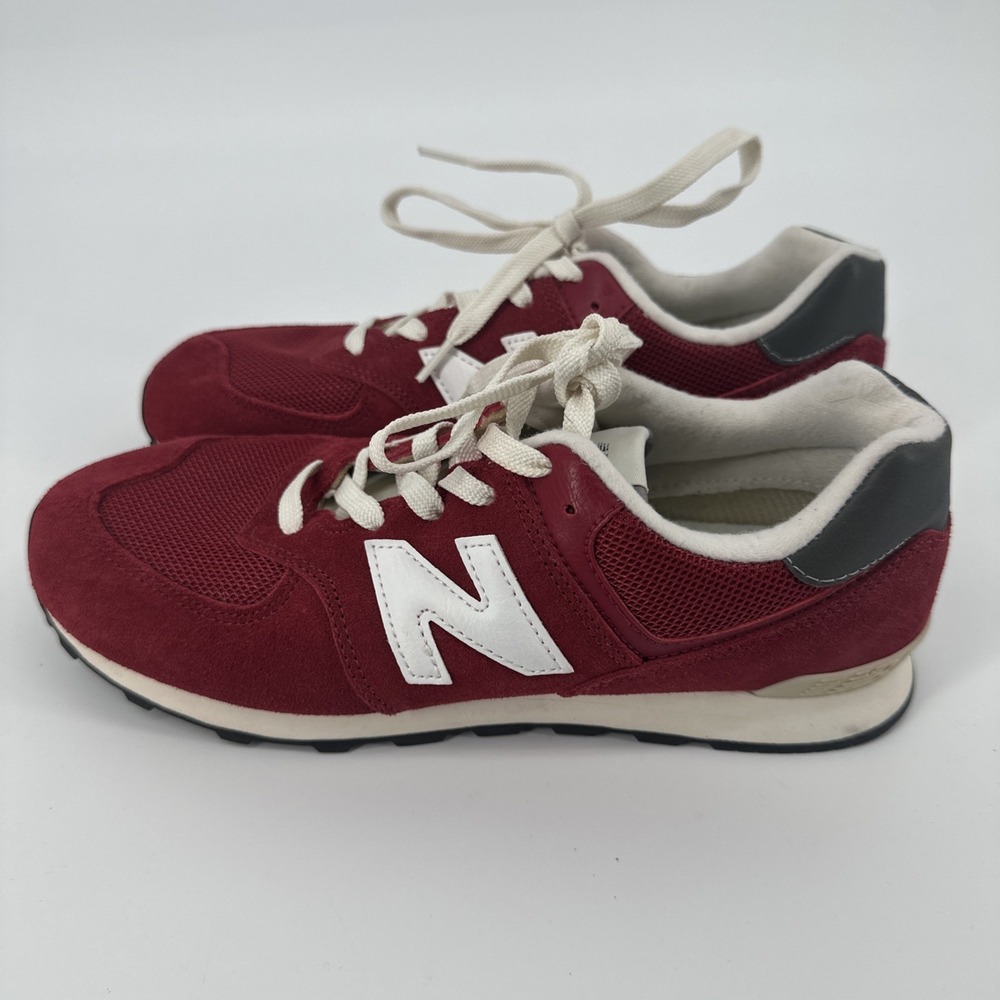 Kid's - New Balance 574 Big Kid 'Crimson' GC574RH1 Size 7